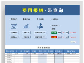 企业费用报销管理系统Excel模板及计算机系统服务指南